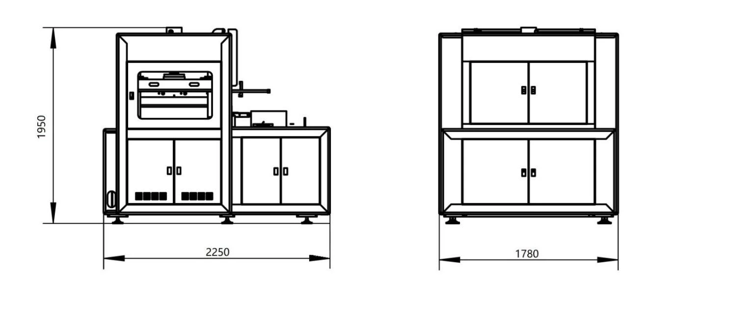 Máquina automática de corte y desforre TM-1080AE