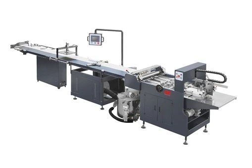 RS-650AH Behind Suction Feeding Automatic Gluing Machine